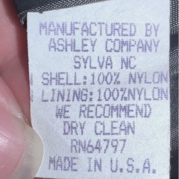 VTG Track Gear Valvoline Racing Jacket Mark Martin #6 Blue Size Large USA Made - Picture 8 of 10